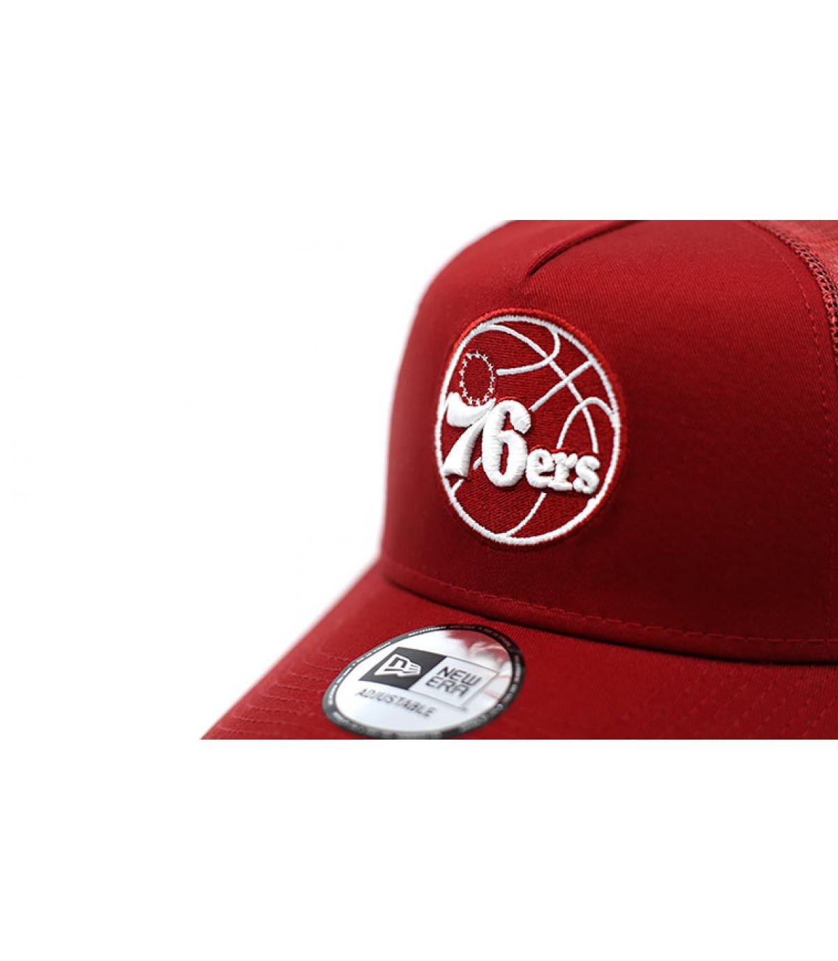 red 76ers trucker red 76ers trucker